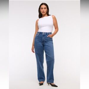 Abercrombie & Fitch 90s Straight Curve Love Jeans